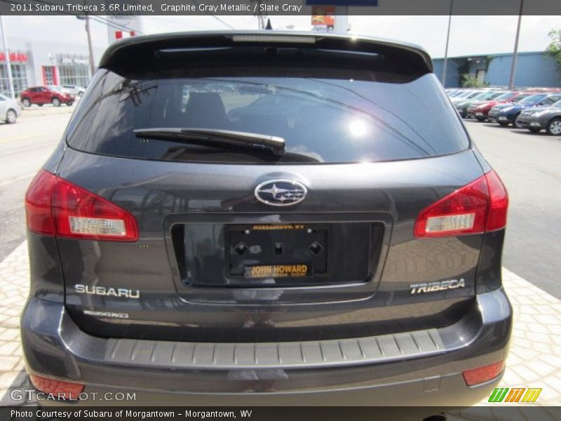 Graphite Gray Metallic / Slate Gray 2011 Subaru Tribeca 3.6R Limited