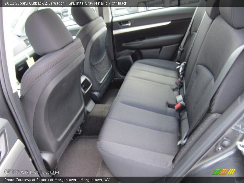  2011 Outback 2.5i Wagon Off Black Interior