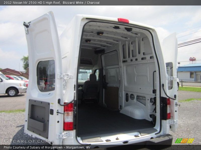  2012 NV 2500 HD S High Roof Charcoal Interior