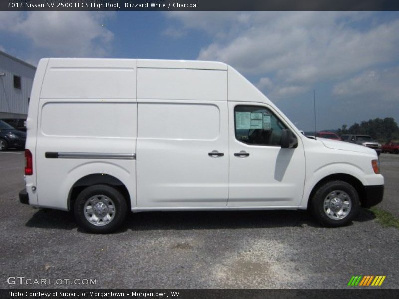  2012 NV 2500 HD S High Roof Blizzard White