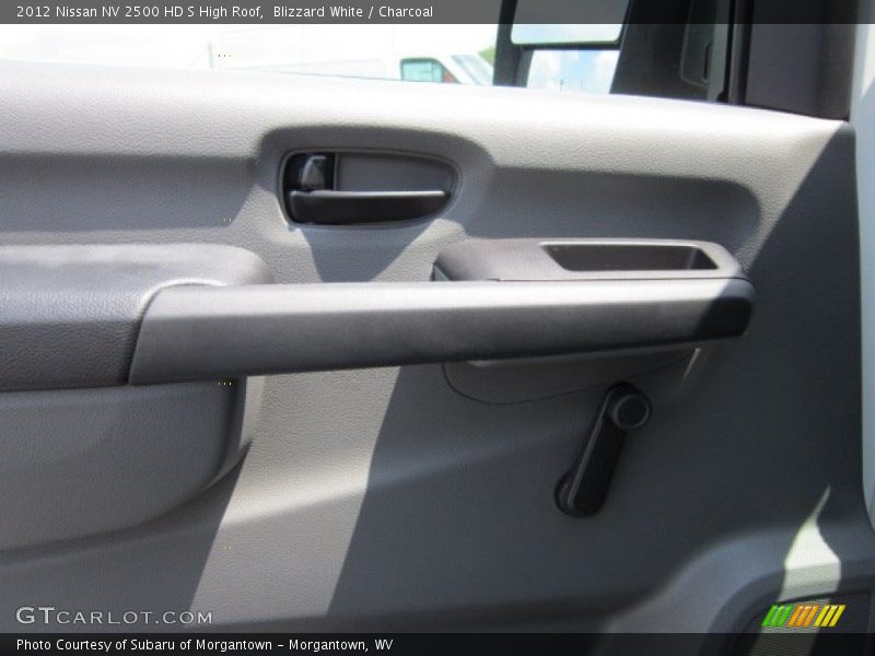 Blizzard White / Charcoal 2012 Nissan NV 2500 HD S High Roof