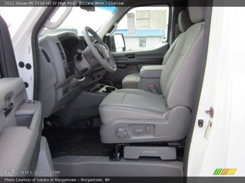 Blizzard White / Charcoal 2012 Nissan NV 2500 HD SV High Roof