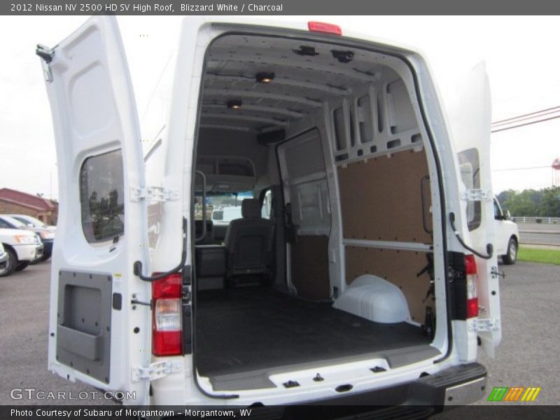 Blizzard White / Charcoal 2012 Nissan NV 2500 HD SV High Roof
