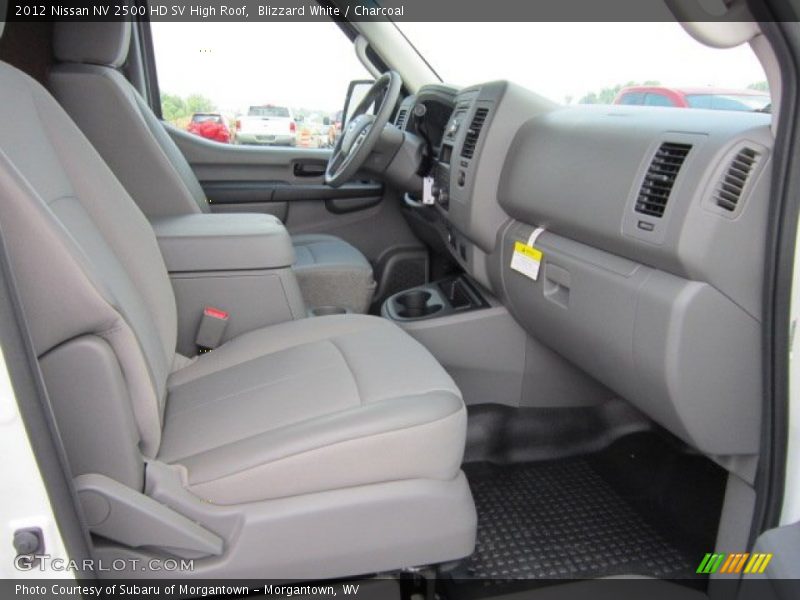  2012 NV 2500 HD SV High Roof Charcoal Interior
