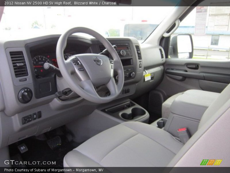  2012 NV 2500 HD SV High Roof Charcoal Interior