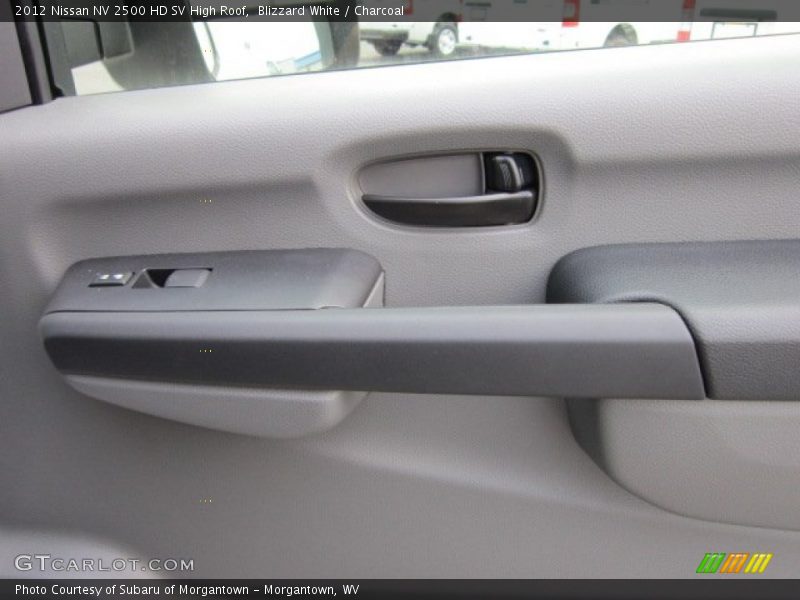 Blizzard White / Charcoal 2012 Nissan NV 2500 HD SV High Roof