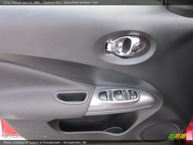 Cayenne Red / Black/Red w/Silver Trim 2011 Nissan Juke SL AWD