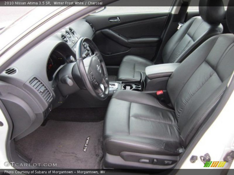 Winter Frost White / Charcoal 2010 Nissan Altima 3.5 SR