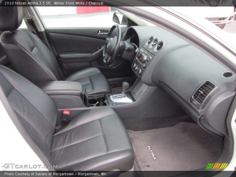 Winter Frost White / Charcoal 2010 Nissan Altima 3.5 SR