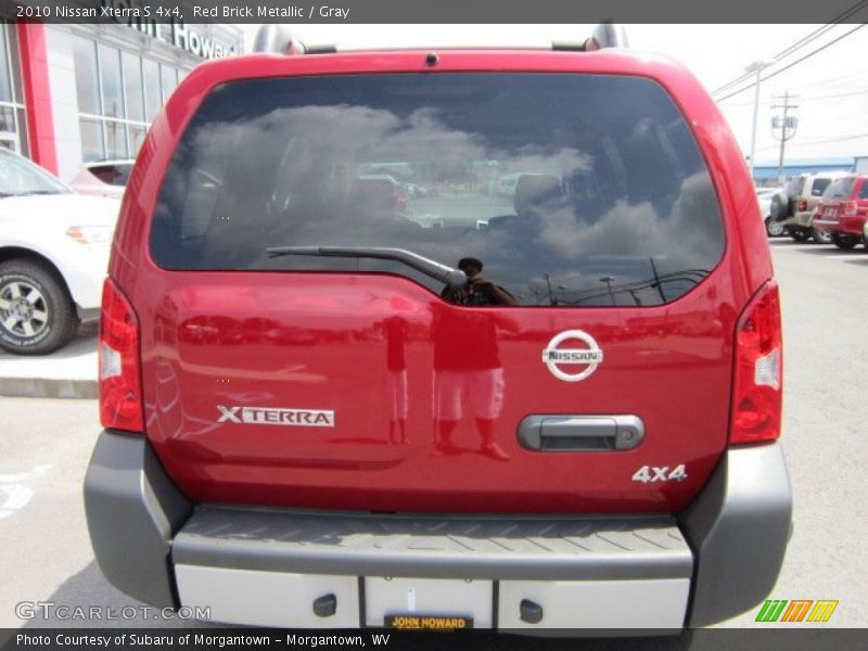 Red Brick Metallic / Gray 2010 Nissan Xterra S 4x4