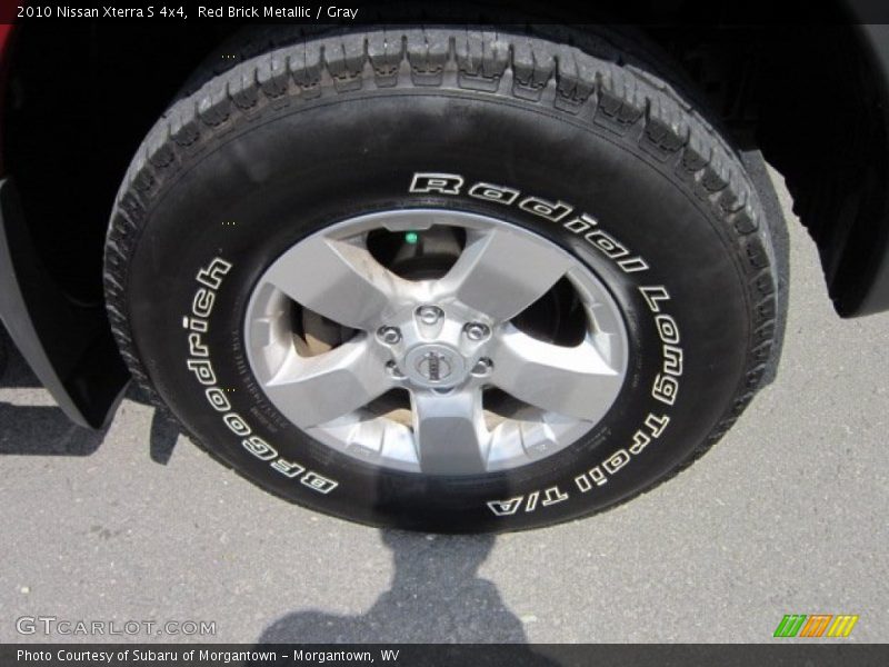 Red Brick Metallic / Gray 2010 Nissan Xterra S 4x4