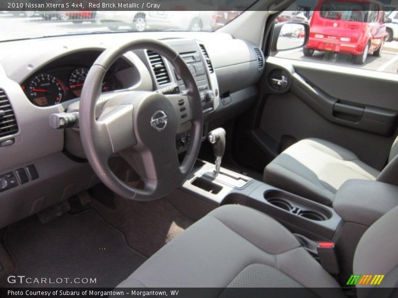 Red Brick Metallic / Gray 2010 Nissan Xterra S 4x4
