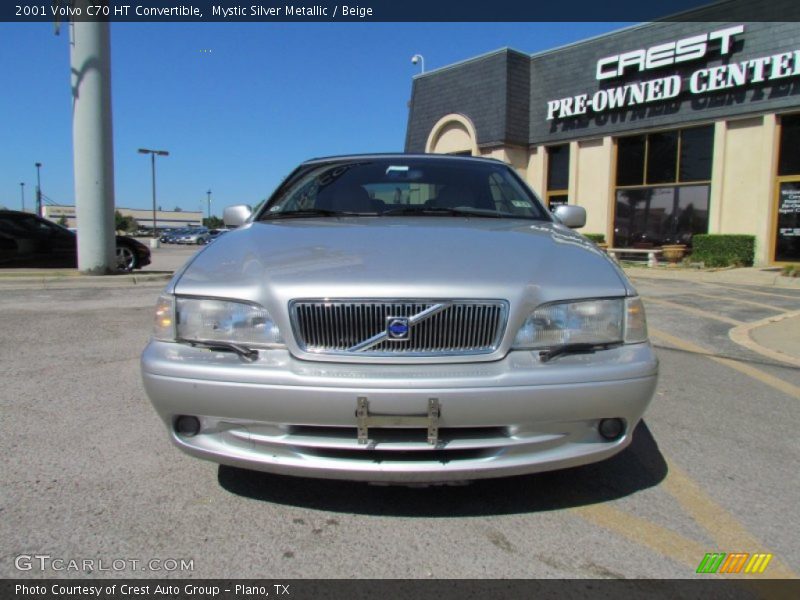 Mystic Silver Metallic / Beige 2001 Volvo C70 HT Convertible