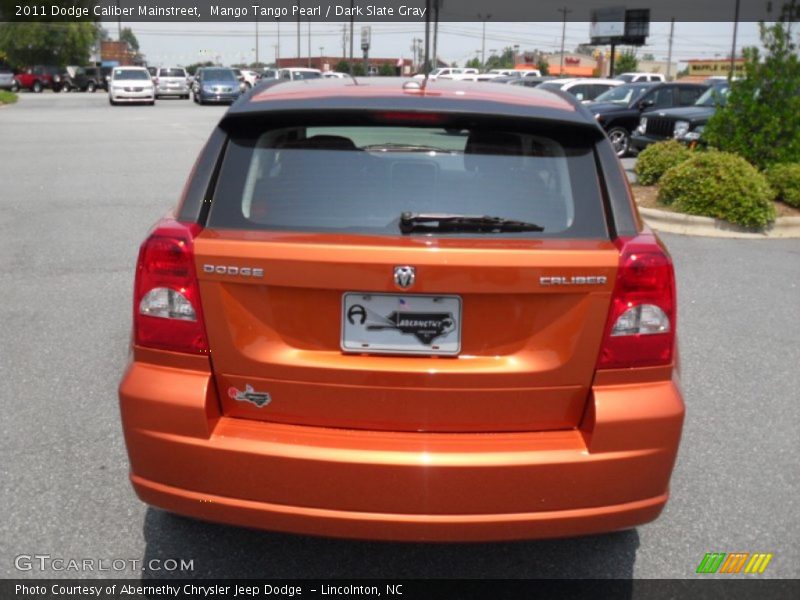 Mango Tango Pearl / Dark Slate Gray 2011 Dodge Caliber Mainstreet