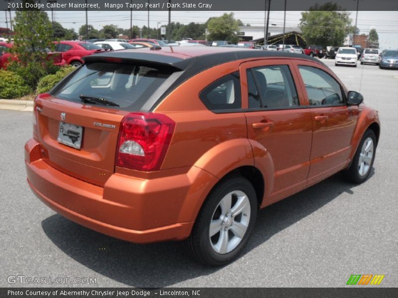Mango Tango Pearl / Dark Slate Gray 2011 Dodge Caliber Mainstreet