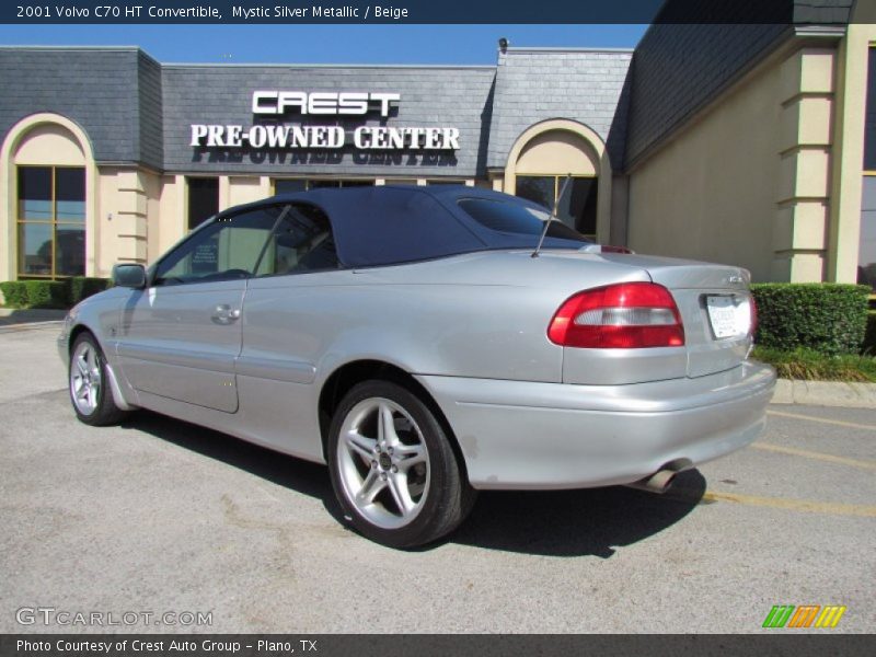 Mystic Silver Metallic / Beige 2001 Volvo C70 HT Convertible