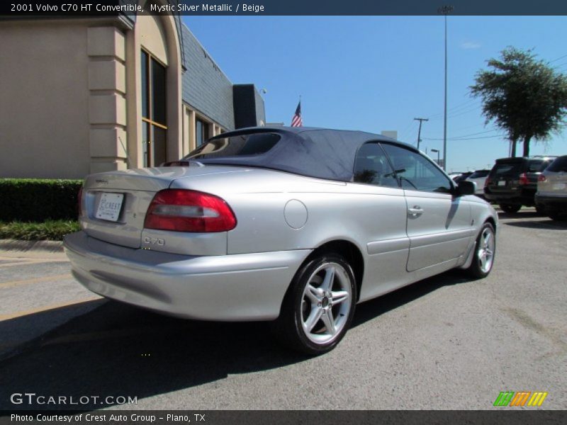 Mystic Silver Metallic / Beige 2001 Volvo C70 HT Convertible