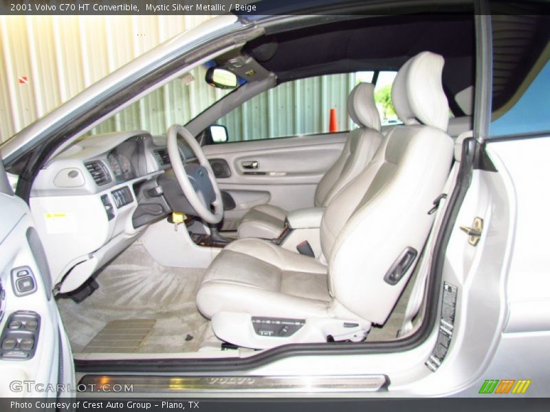 Mystic Silver Metallic / Beige 2001 Volvo C70 HT Convertible