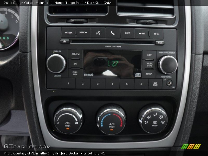 Mango Tango Pearl / Dark Slate Gray 2011 Dodge Caliber Mainstreet
