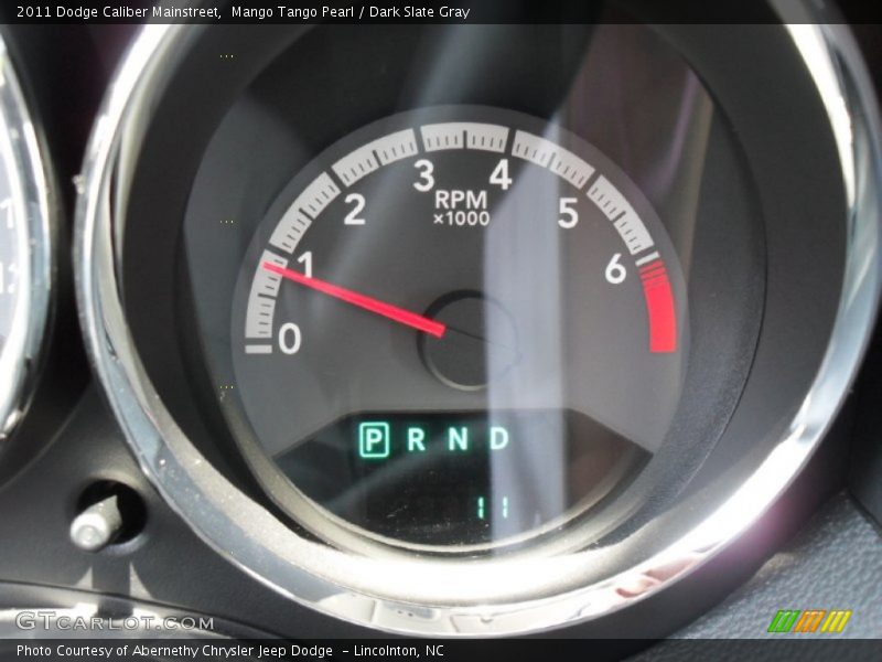 Mango Tango Pearl / Dark Slate Gray 2011 Dodge Caliber Mainstreet