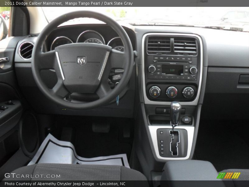 Mango Tango Pearl / Dark Slate Gray 2011 Dodge Caliber Mainstreet