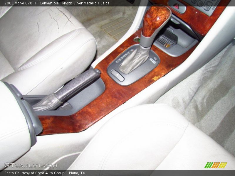 Mystic Silver Metallic / Beige 2001 Volvo C70 HT Convertible