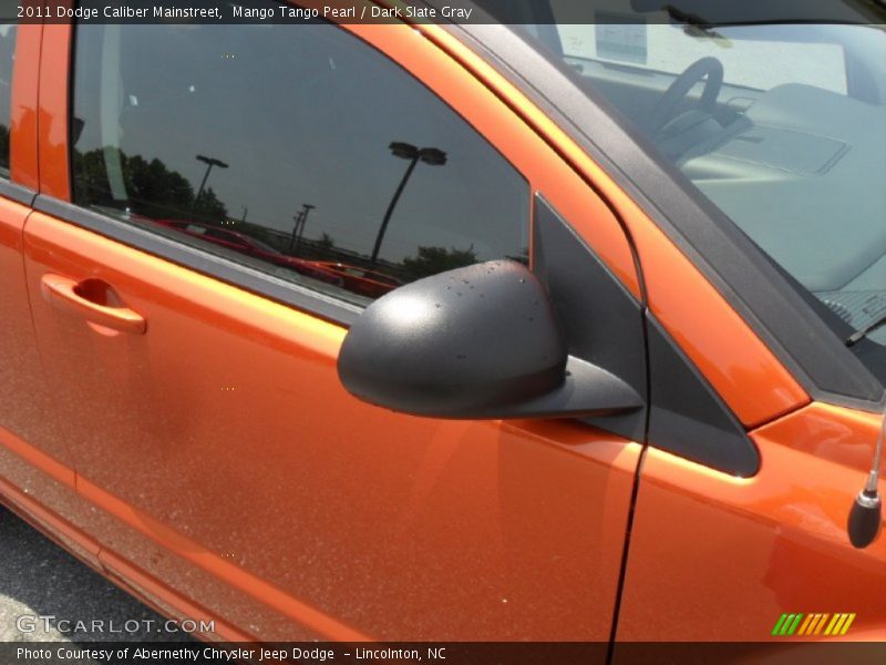 Mango Tango Pearl / Dark Slate Gray 2011 Dodge Caliber Mainstreet