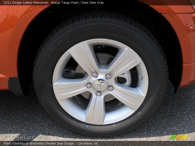 Mango Tango Pearl / Dark Slate Gray 2011 Dodge Caliber Mainstreet