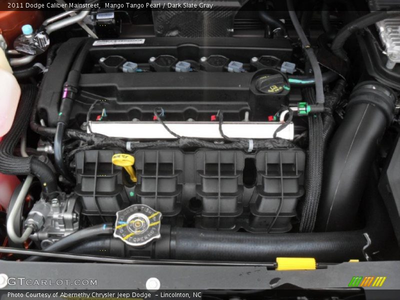 Mango Tango Pearl / Dark Slate Gray 2011 Dodge Caliber Mainstreet