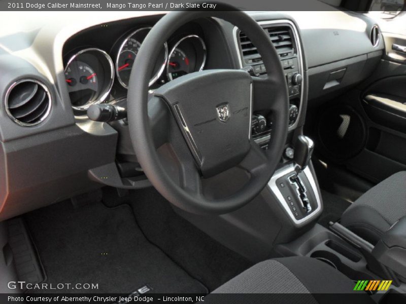 Mango Tango Pearl / Dark Slate Gray 2011 Dodge Caliber Mainstreet