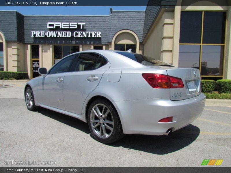 Tungsten Pearl / Black 2007 Lexus IS 250