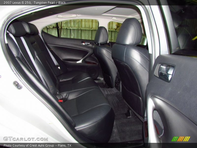 Tungsten Pearl / Black 2007 Lexus IS 250