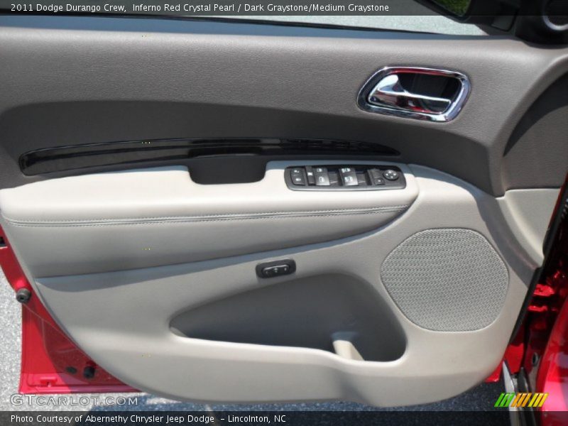 Inferno Red Crystal Pearl / Dark Graystone/Medium Graystone 2011 Dodge Durango Crew