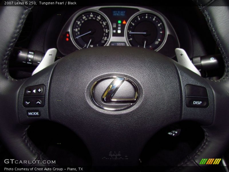 Tungsten Pearl / Black 2007 Lexus IS 250
