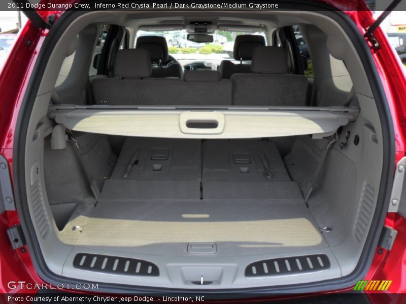 Inferno Red Crystal Pearl / Dark Graystone/Medium Graystone 2011 Dodge Durango Crew