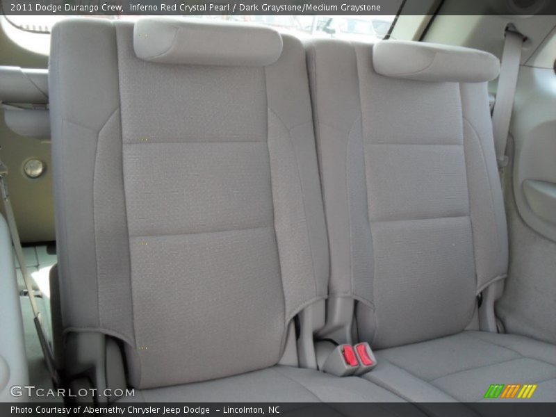 Inferno Red Crystal Pearl / Dark Graystone/Medium Graystone 2011 Dodge Durango Crew