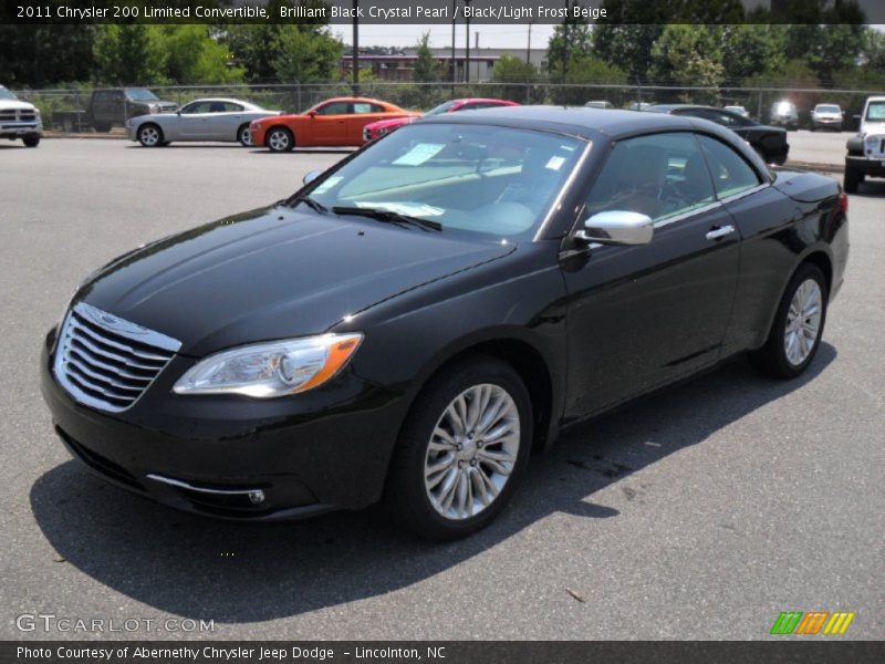 Front 3/4 View of 2011 200 Limited Convertible