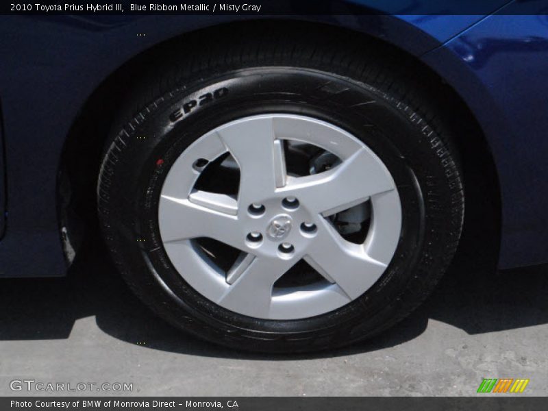 Blue Ribbon Metallic / Misty Gray 2010 Toyota Prius Hybrid III