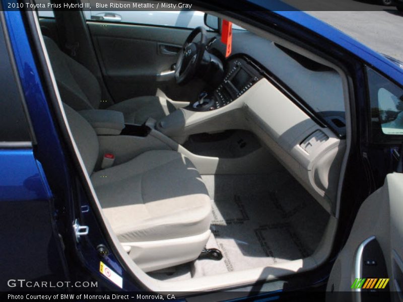 Blue Ribbon Metallic / Misty Gray 2010 Toyota Prius Hybrid III