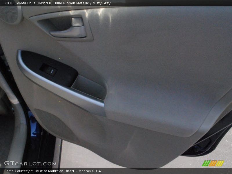 Blue Ribbon Metallic / Misty Gray 2010 Toyota Prius Hybrid III