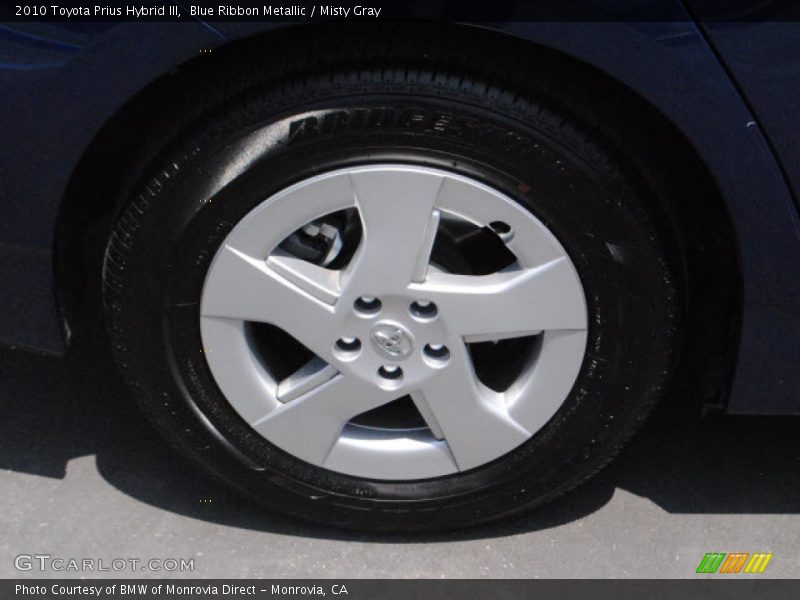 Blue Ribbon Metallic / Misty Gray 2010 Toyota Prius Hybrid III