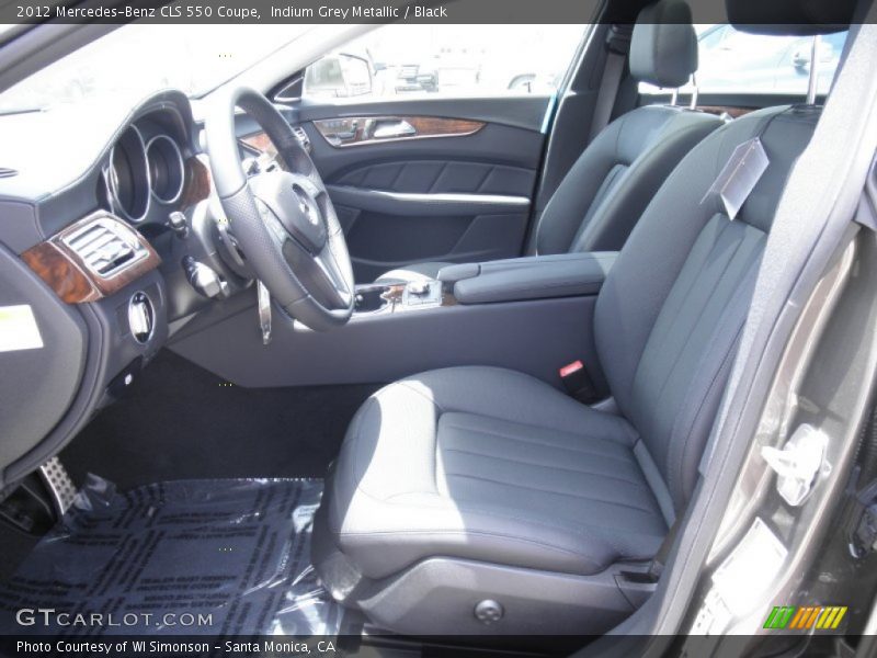  2012 CLS 550 Coupe Black Interior