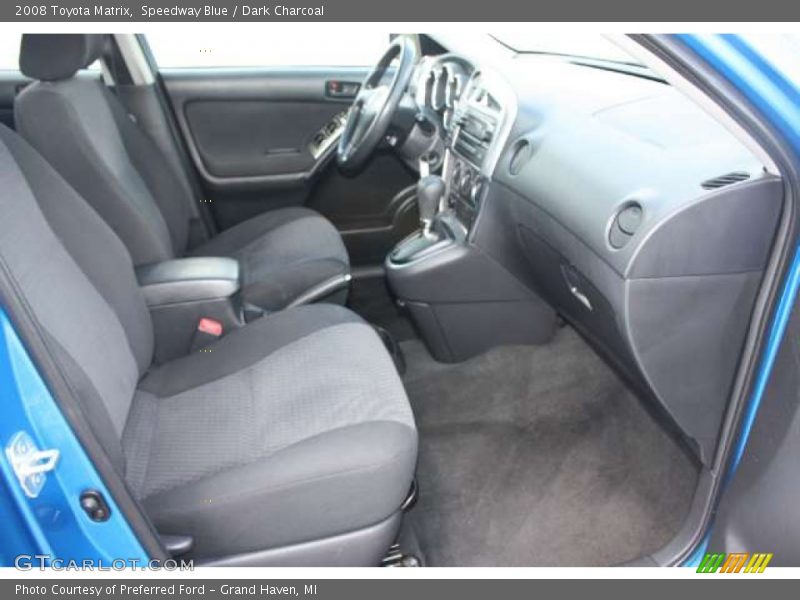 Speedway Blue / Dark Charcoal 2008 Toyota Matrix