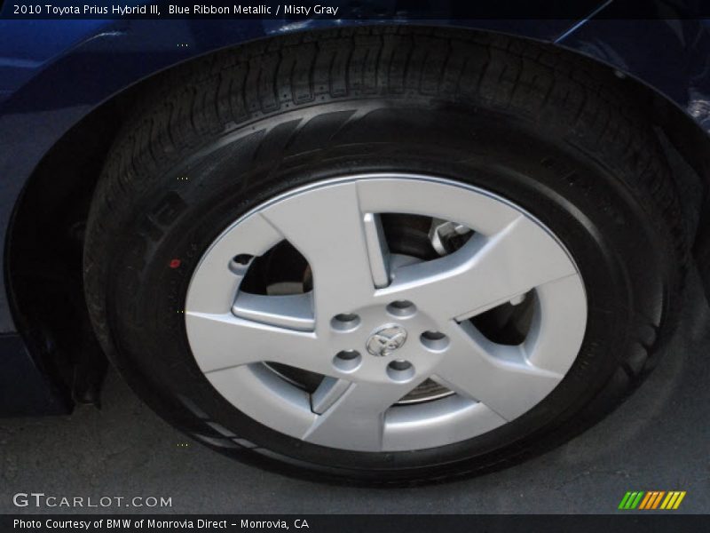 Blue Ribbon Metallic / Misty Gray 2010 Toyota Prius Hybrid III
