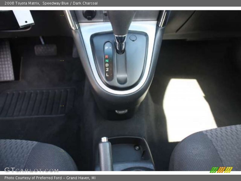 Speedway Blue / Dark Charcoal 2008 Toyota Matrix