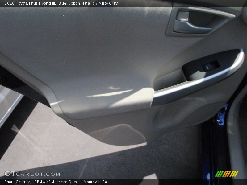 Blue Ribbon Metallic / Misty Gray 2010 Toyota Prius Hybrid III