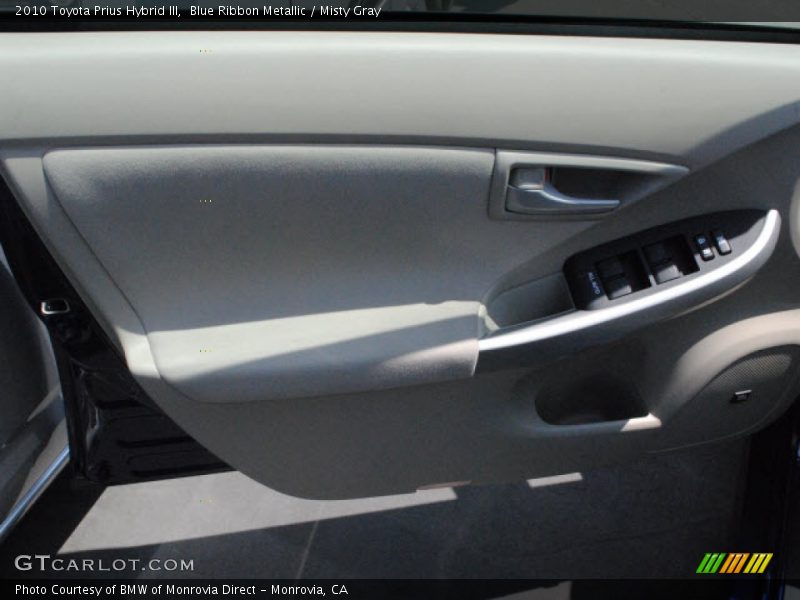 Blue Ribbon Metallic / Misty Gray 2010 Toyota Prius Hybrid III