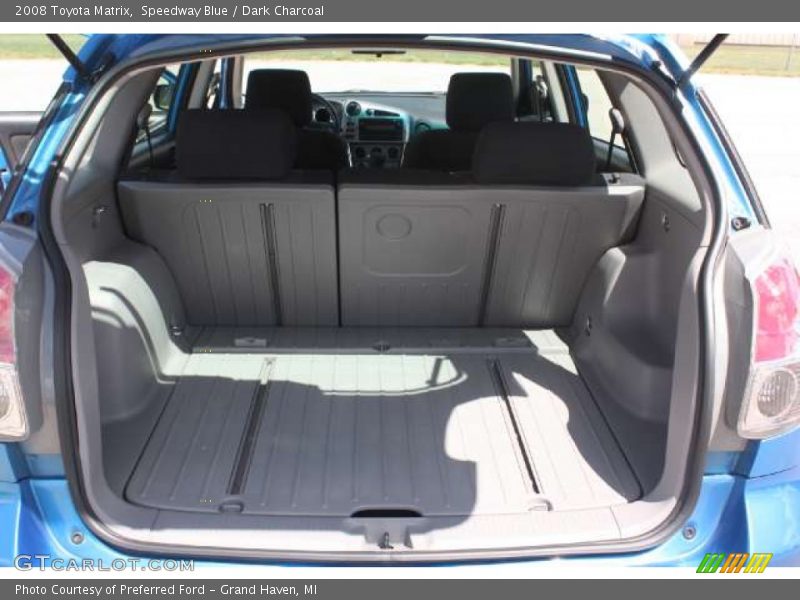 Speedway Blue / Dark Charcoal 2008 Toyota Matrix