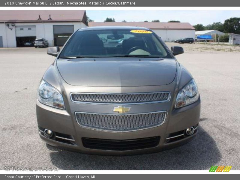 Mocha Steel Metallic / Cocoa/Cashmere 2010 Chevrolet Malibu LTZ Sedan