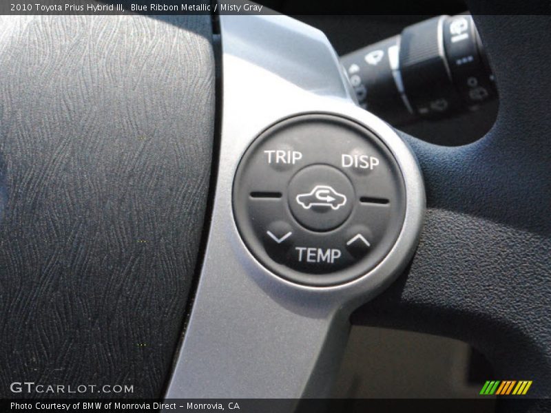 Blue Ribbon Metallic / Misty Gray 2010 Toyota Prius Hybrid III